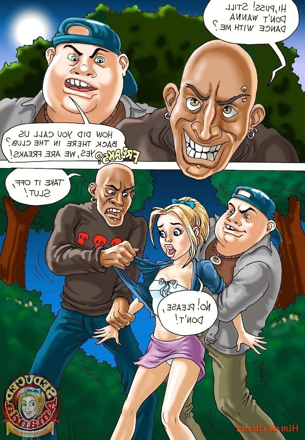 14P Seduced Amanda (Cartoon), Vol. 3