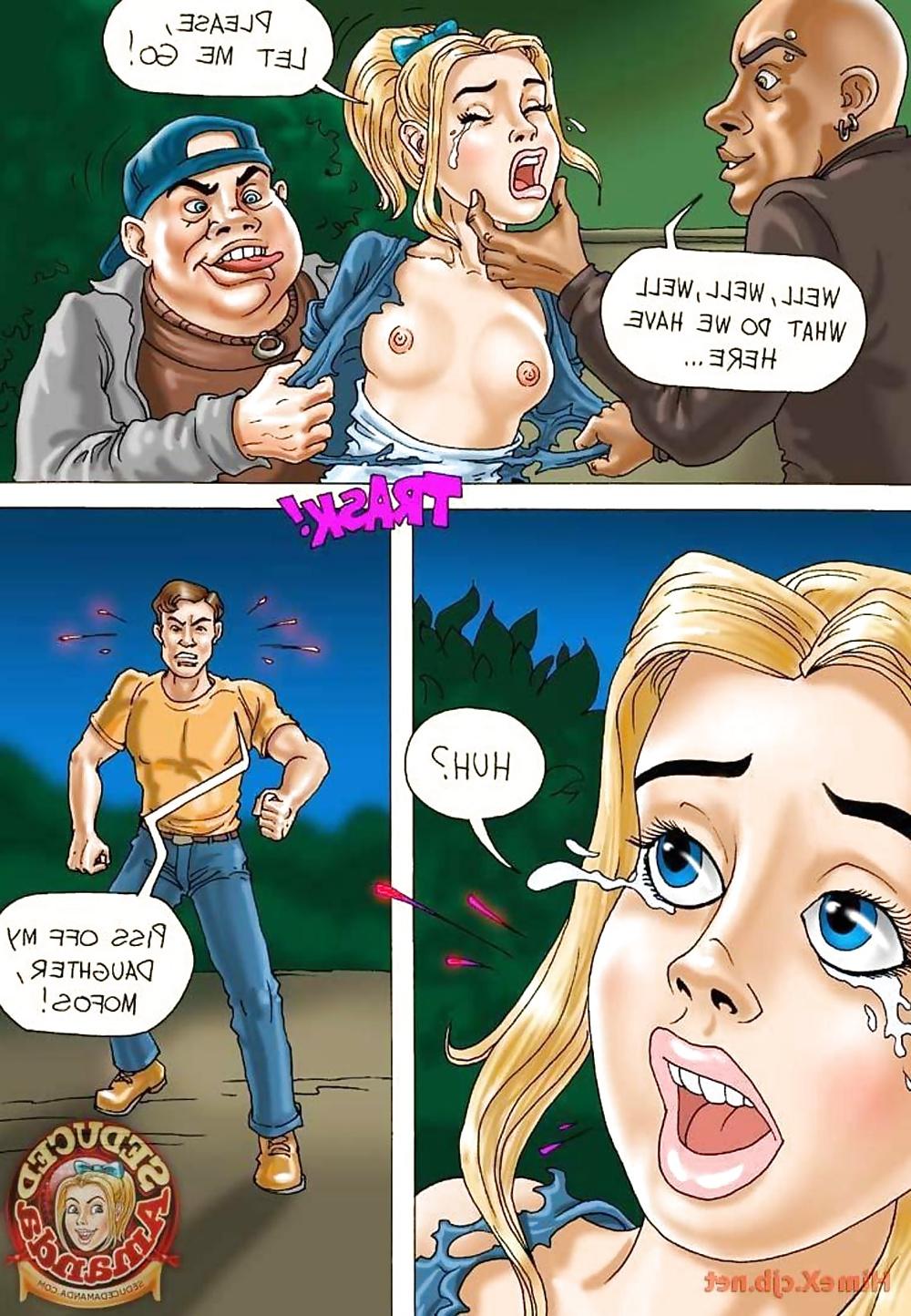 14P Seduced Amanda (Cartoon), Vol. 3