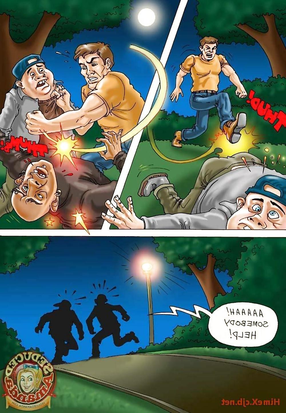 14P Seduced Amanda (Cartoon), Vol. 3