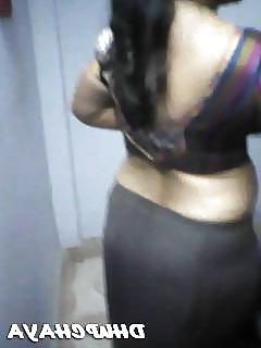 25P Andhra housewife navel boob show 