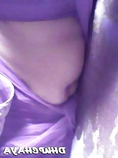 25P Andhra housewife navel boob show 