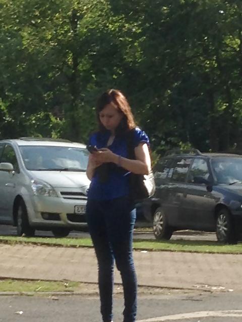 25P Auf dem Parkplatz