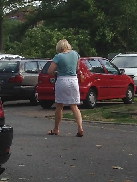 25P Auf dem Parkplatz