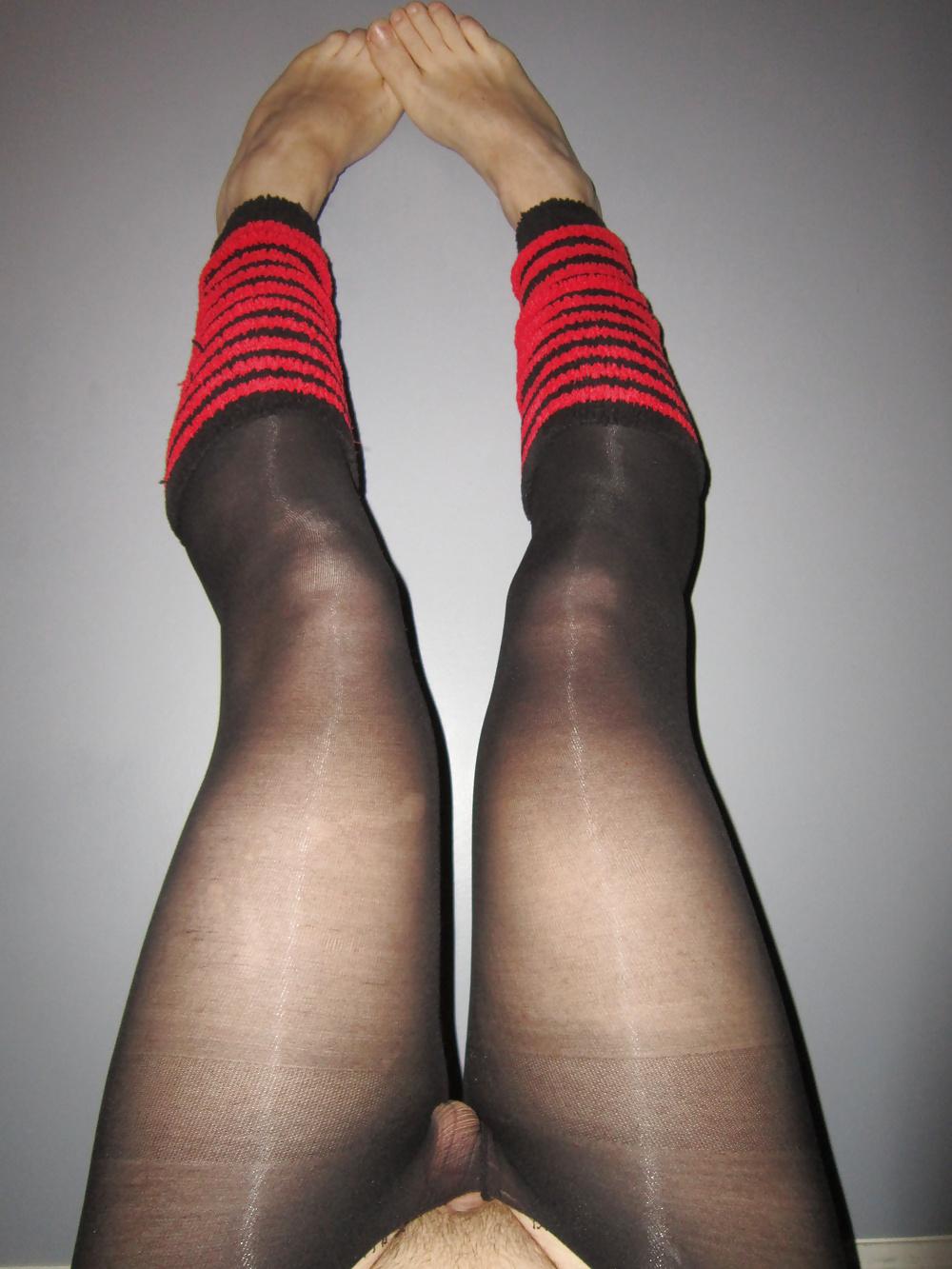 21P Shiny leggings fun