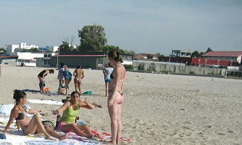 25P Spy beach summer teens romanian