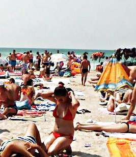 25P Spy beach summer teens romanian