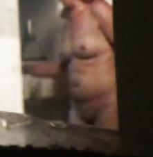 10P Wife after shower, sneaky pics