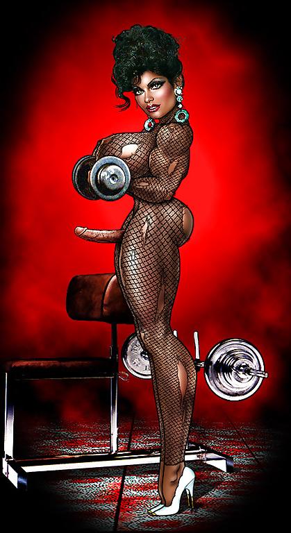25P SHEMALE CARTOON #3
