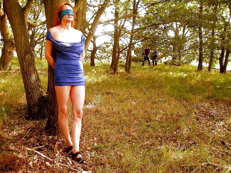 8P CUCK WIFE LENE used by two men in the woods