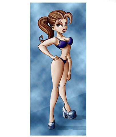 25P Cartoon Hotties