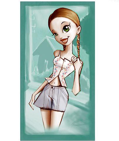 25P Cartoon Hotties