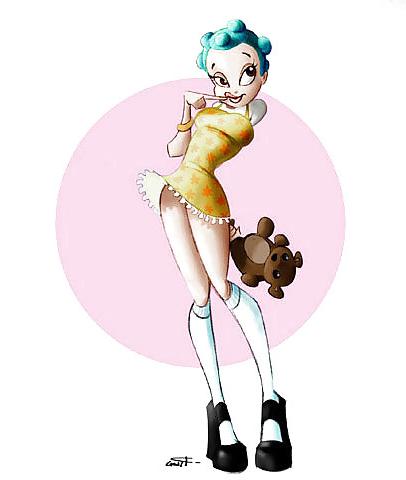 25P Cartoon Hotties