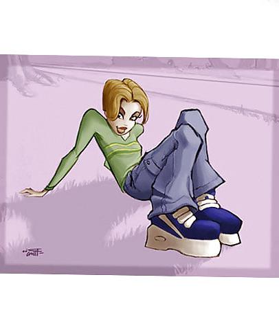 25P Cartoon Hotties