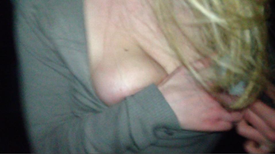 6P Big breasted white chick car blowjob