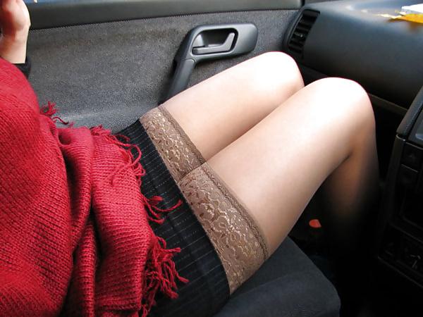 19P Russian amateurs in stockings or pantyhose