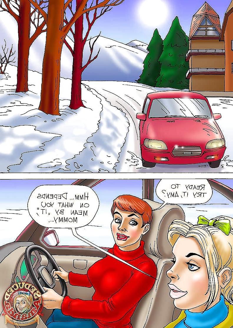 15P Seduced Amanda - Sexy Skiing (en)
