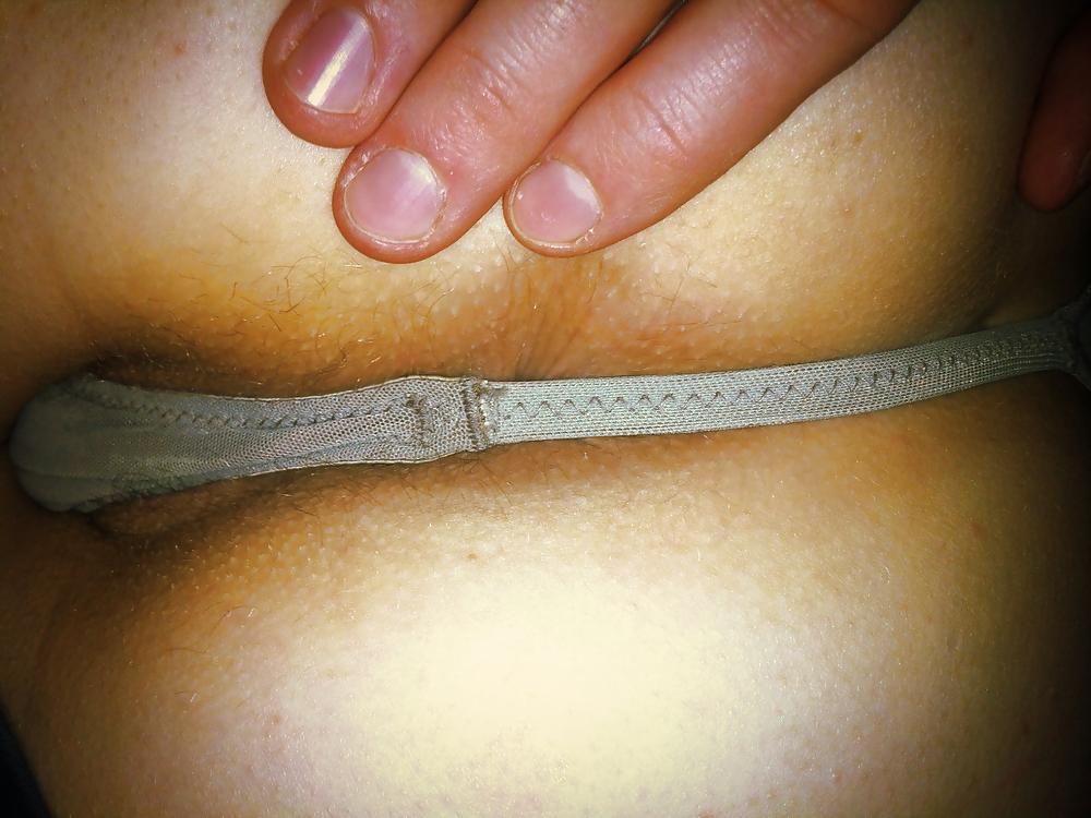 6P Wifes asshole at night 02