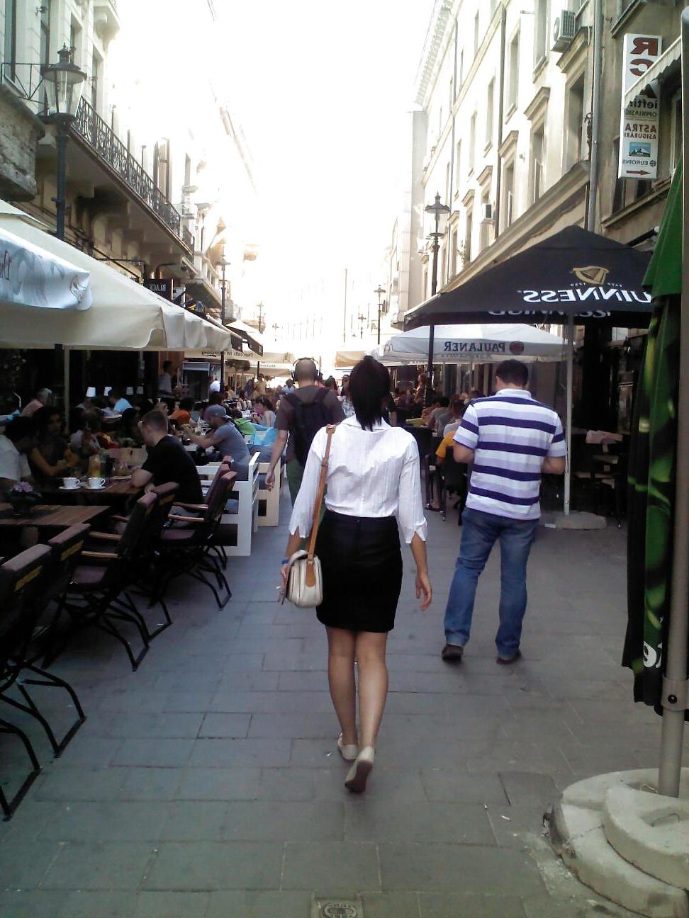 25P Spy old + young street and parck romanian