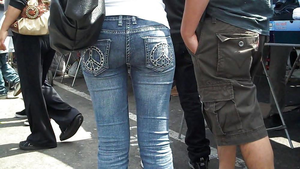 25P Butts are nice in ass tight jeans 