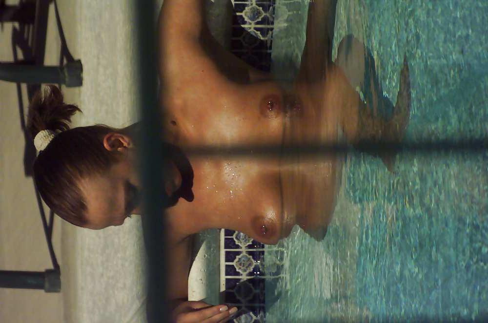 18P Nude by the Pool