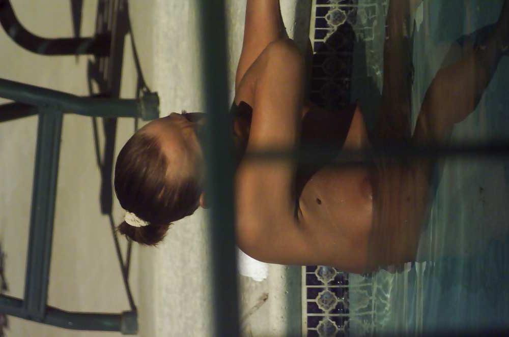 18P Nude by the Pool