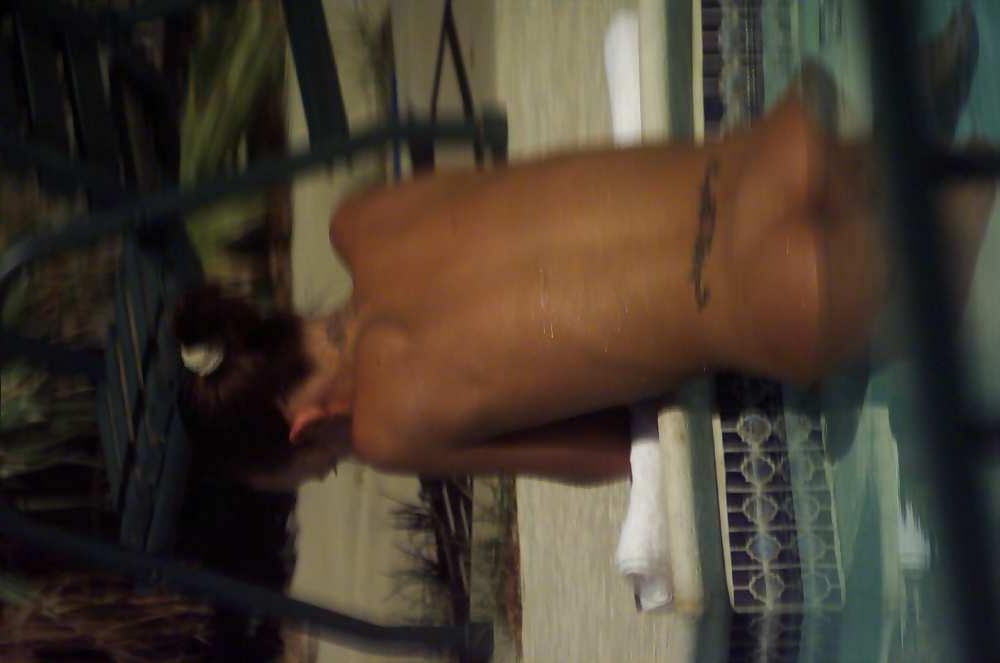18P Nude by the Pool