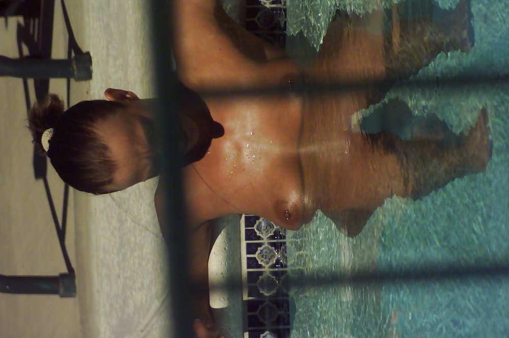 18P Nude by the Pool