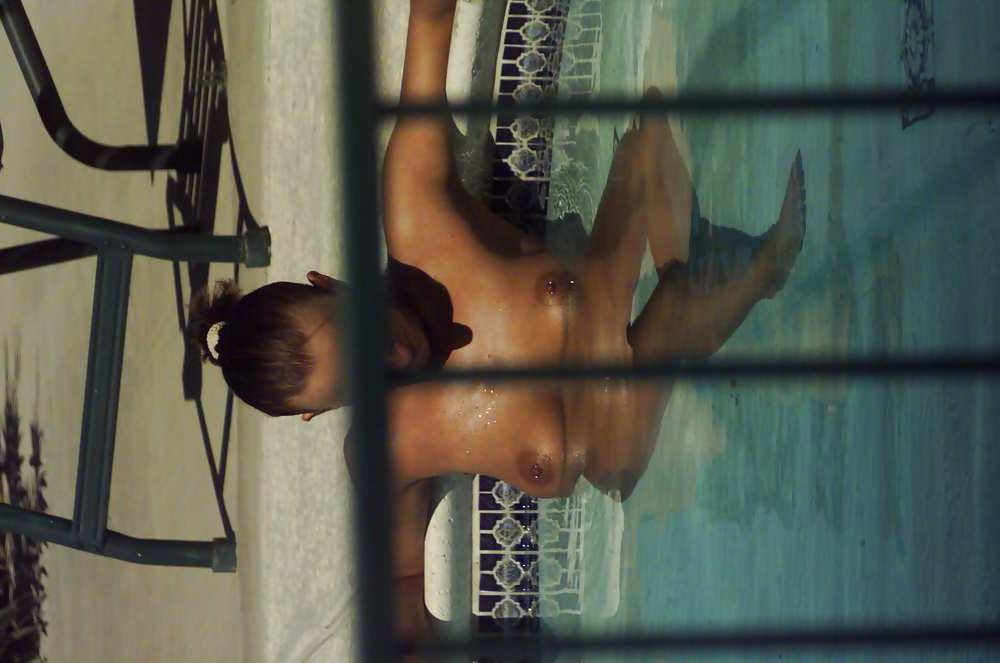 18P Nude by the Pool