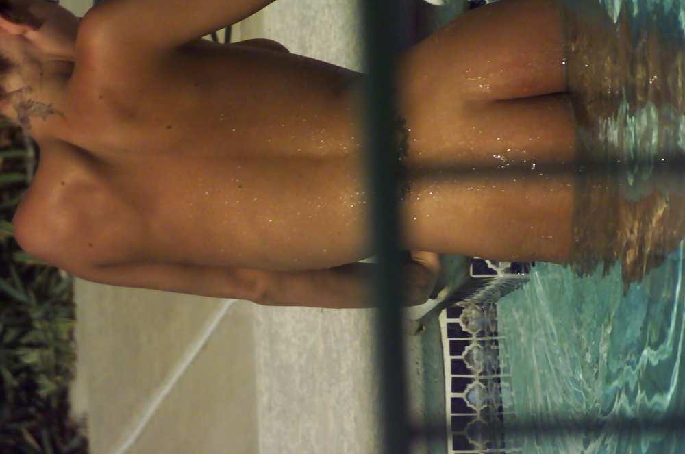 18P Nude by the Pool