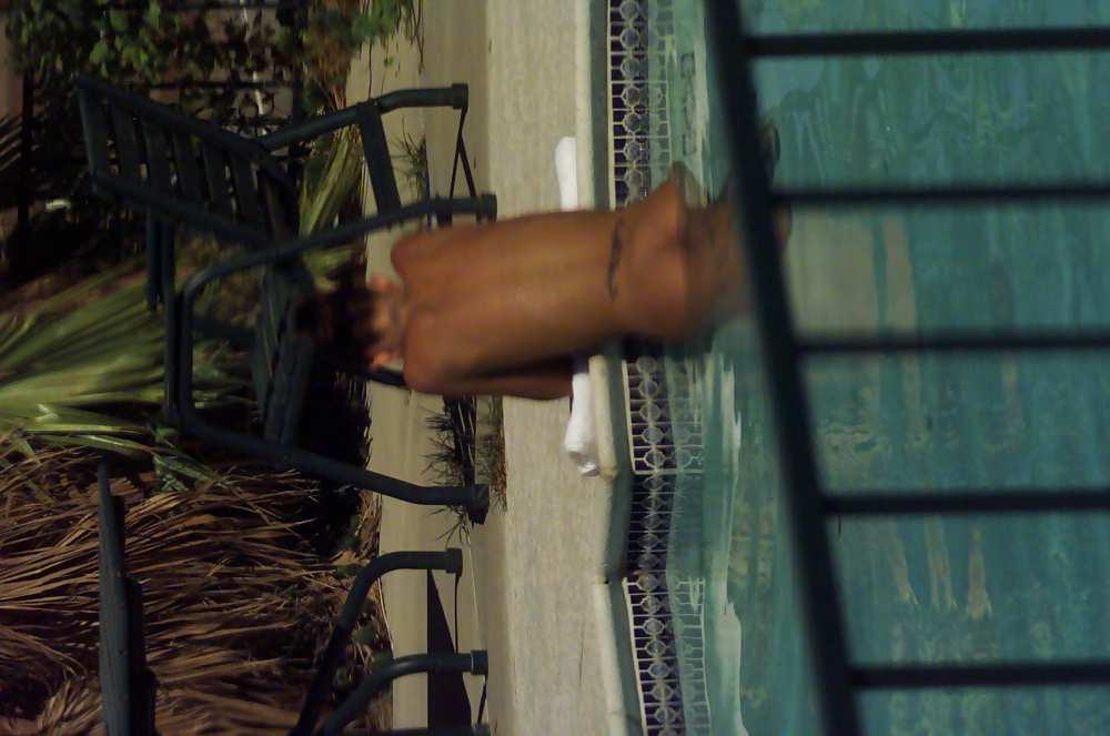 18P Nude by the Pool