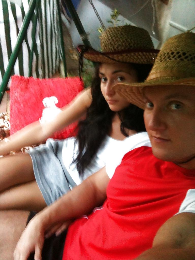 25P Beautiful Amateur Couple - Armenian girl and Russian boy #5
