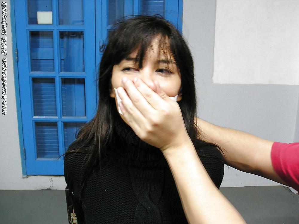 6P Tape gagged and nose shut 4