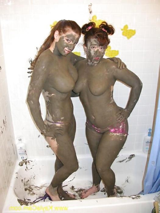 25P Wet, messy and muddy girls 2