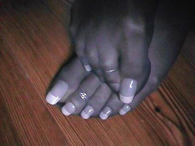 11P Alex's sexy red toe nails