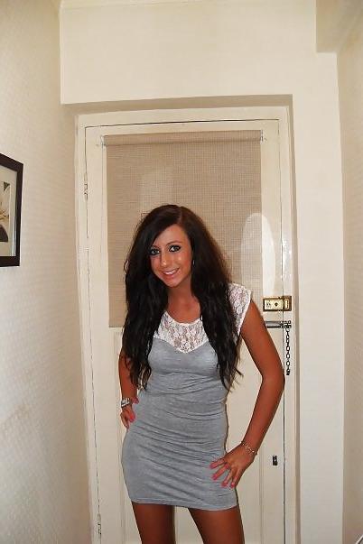 25P Uk skinny chav slut charley