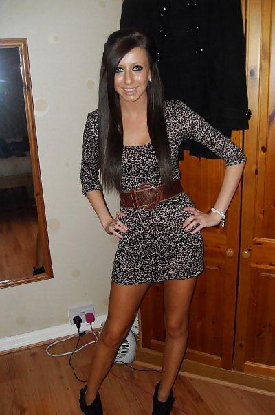 25P Uk skinny chav slut charley