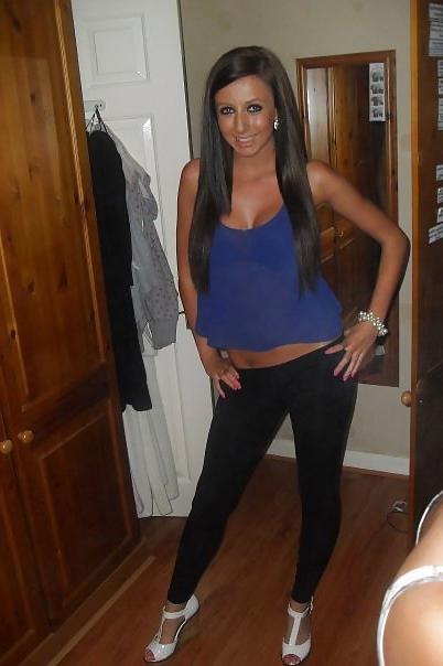25P Uk skinny chav slut charley