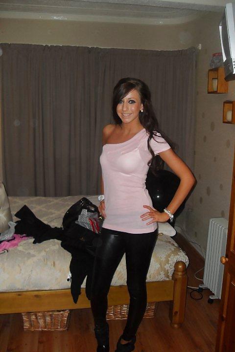 25P Uk skinny chav slut charley
