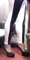 15P Shiny Heels n Leggings