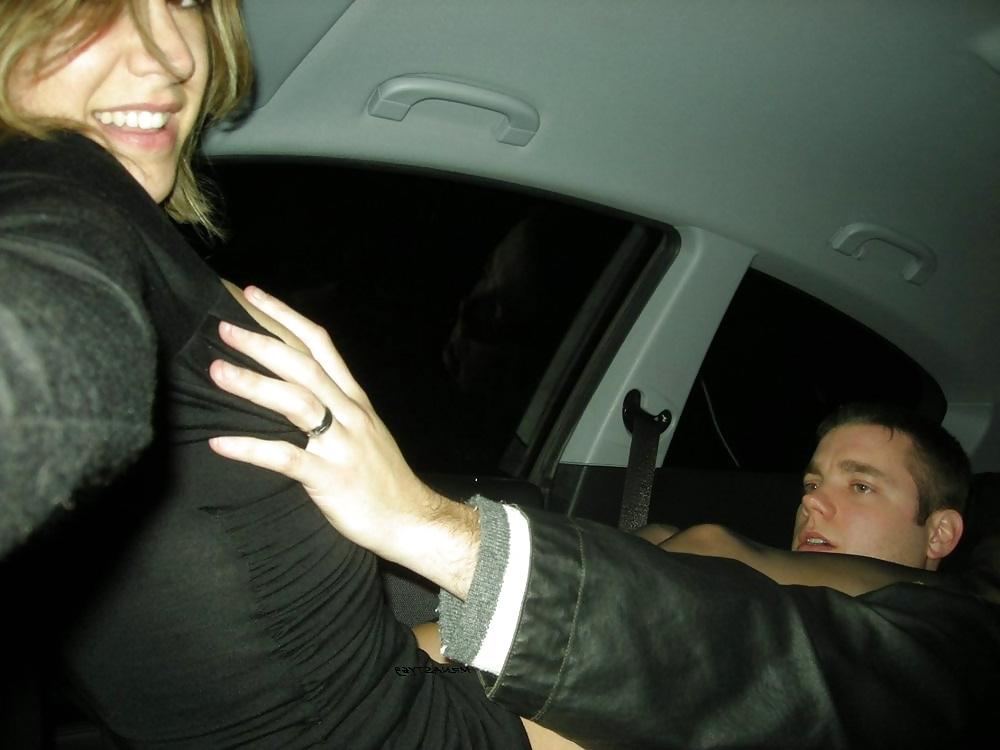 9P Fucking Friend's Wife In The Car