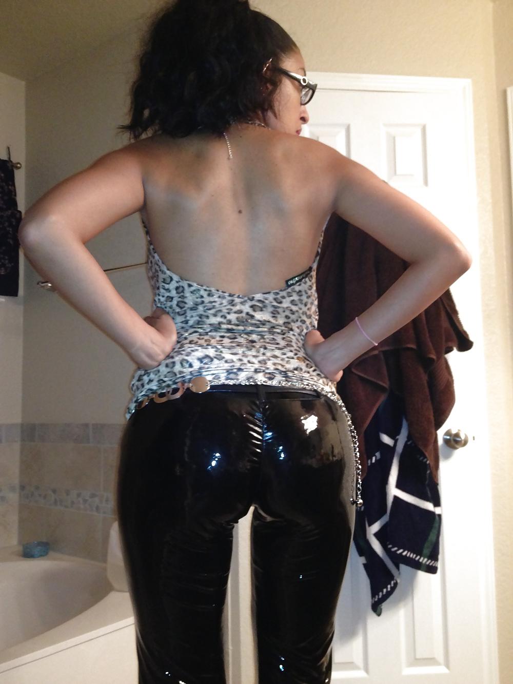 6P Shiny tights