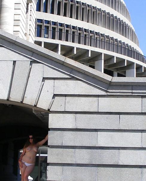 25P Flashing at Famous Places