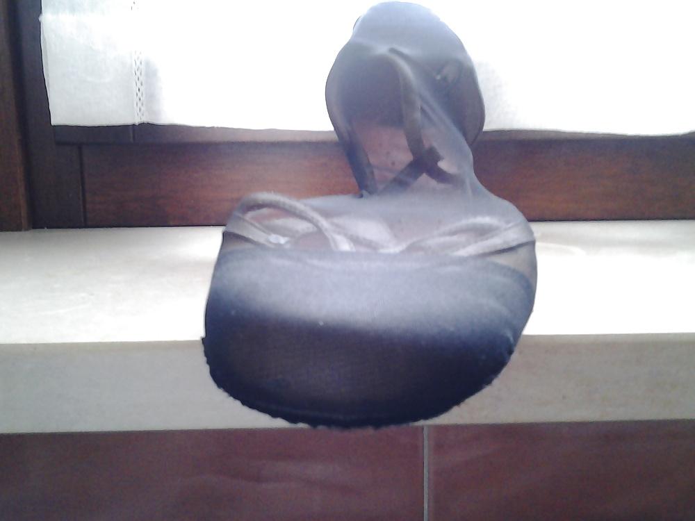 5P Wife shoe with sock