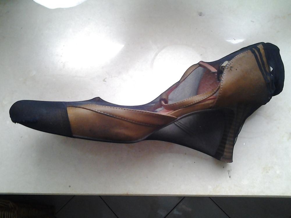 5P Wife shoe with sock