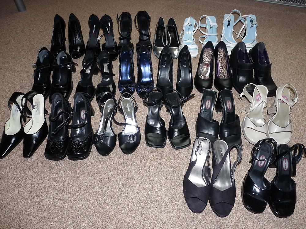 25P Wifes shoe collection 1