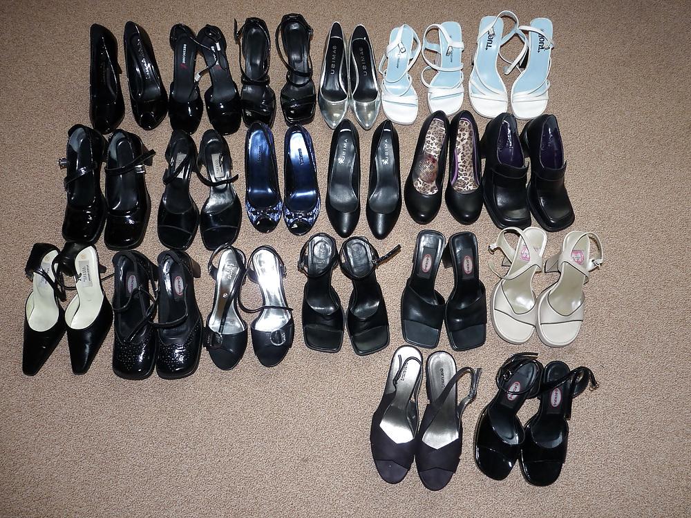 25P Wifes shoe collection 1