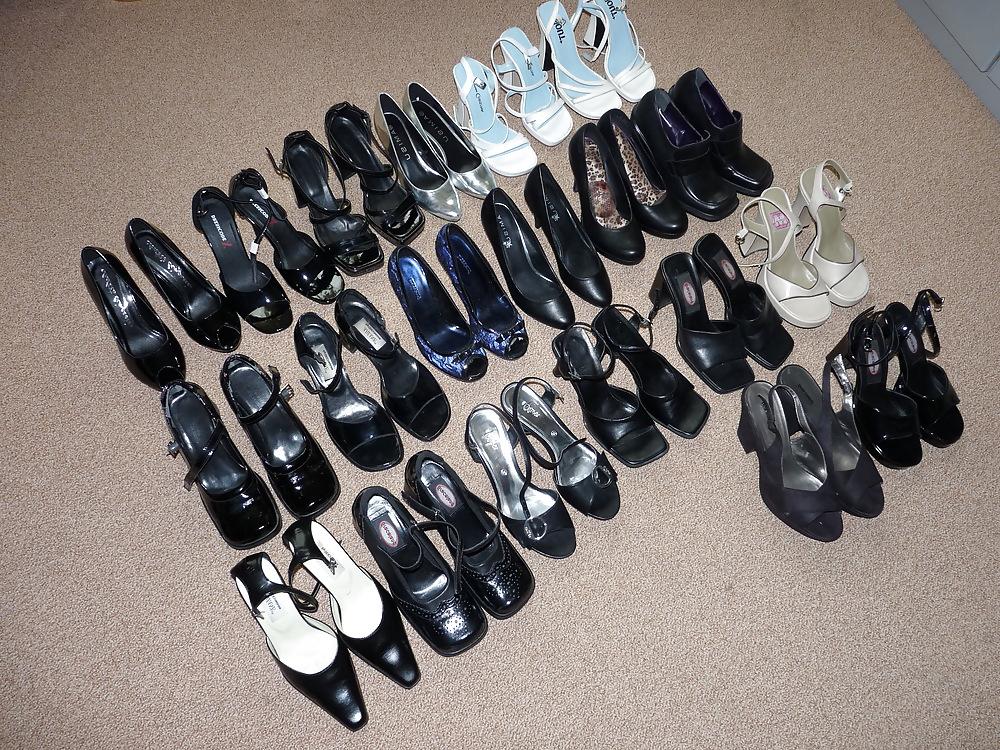 25P Wifes shoe collection 1