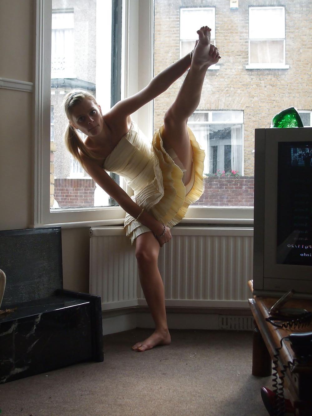 25P Skinny blonde teen