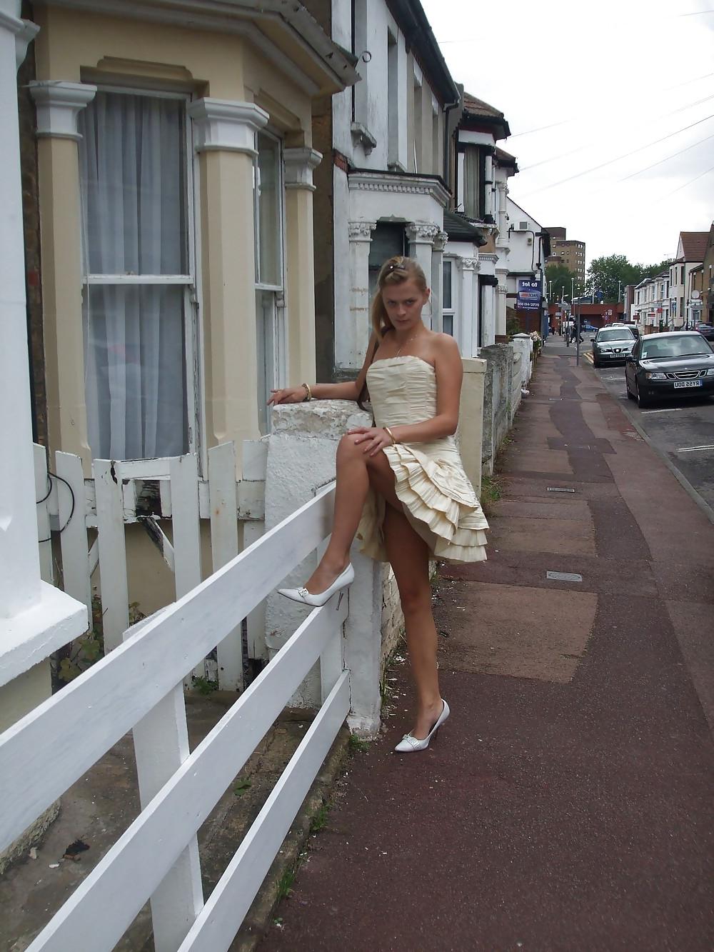 25P Skinny blonde teen