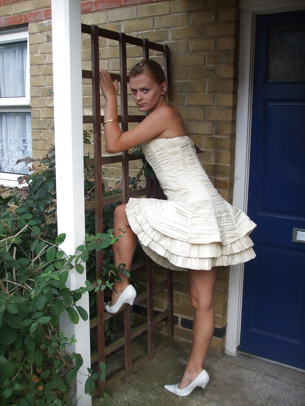25P Skinny blonde teen